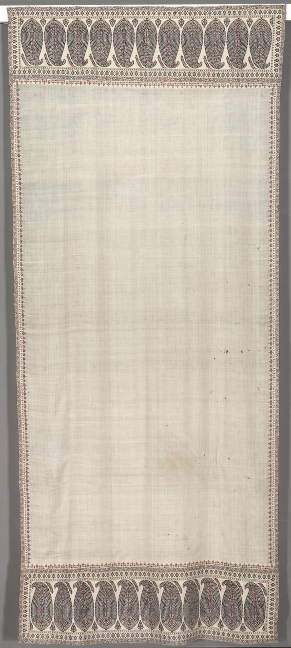 Dlouhý šál, c. 1812. od Unbekannt