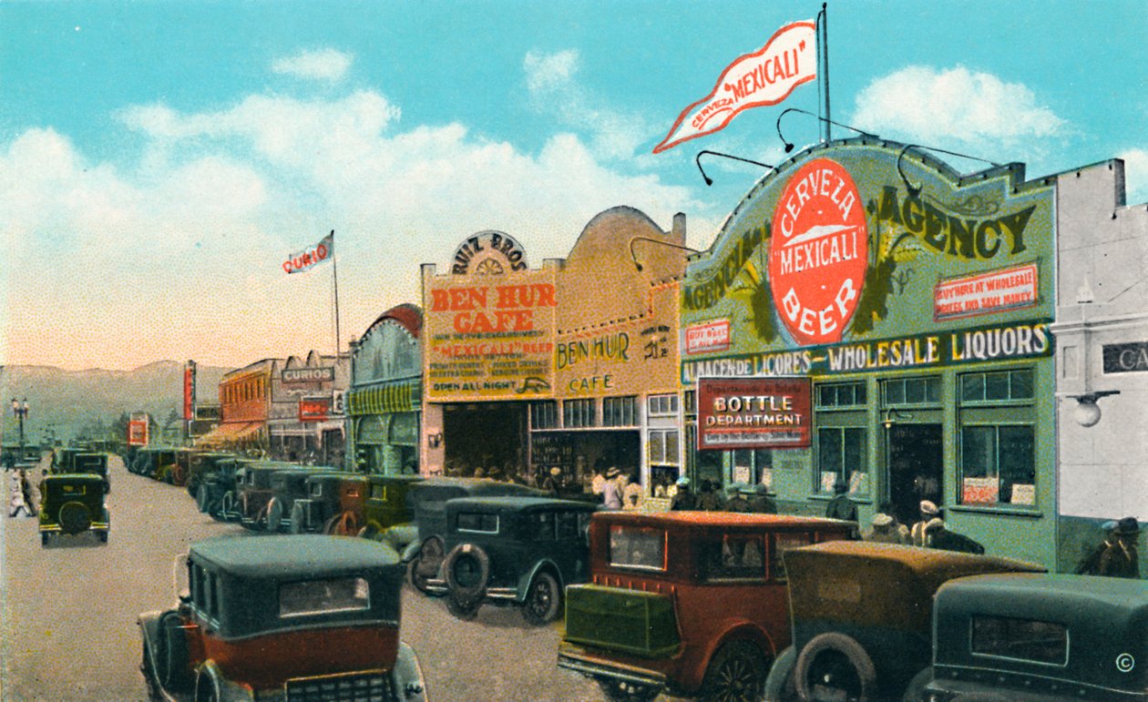 Pohled na jih na Main Street, c1939 od Unbekannt