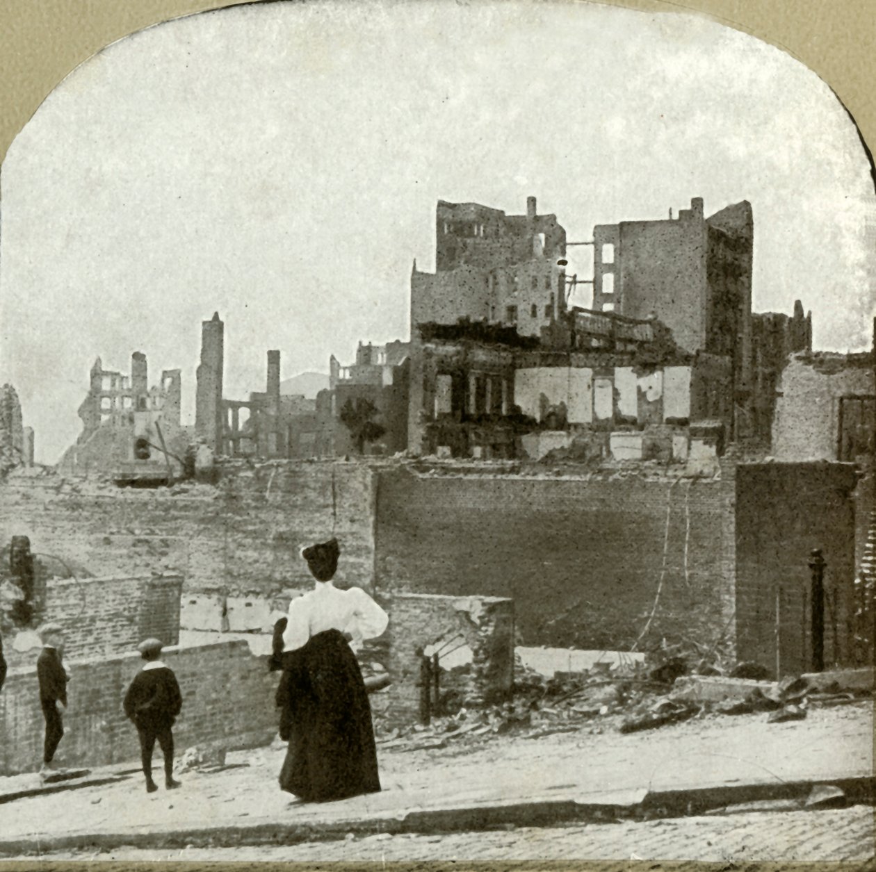 Pohled na západ od židovské synagogy, 1906. od Unbekannt