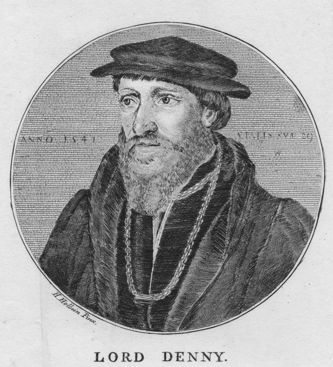 Lord Denny, 1541, počátek 19. století. od Unbekannt