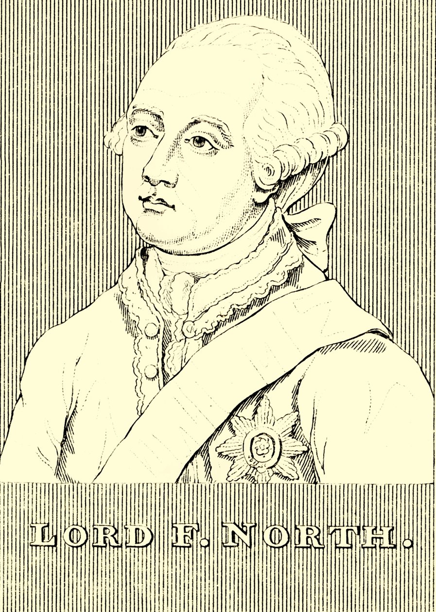 Lord F. North, 1732-1792, 1830. od Unbekannt
