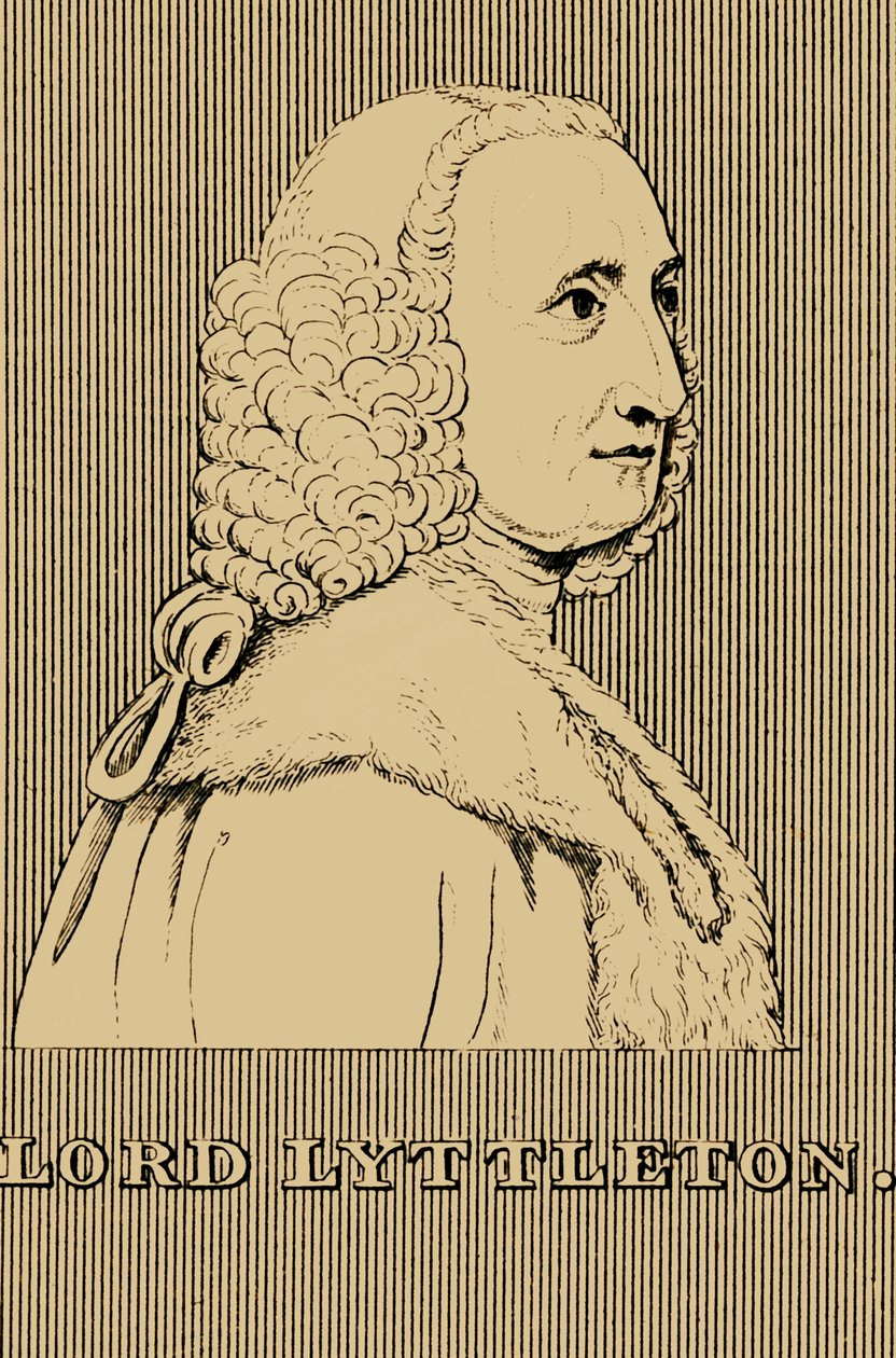 Lord Lyttleton, 1709-1773, 1830. od Unbekannt