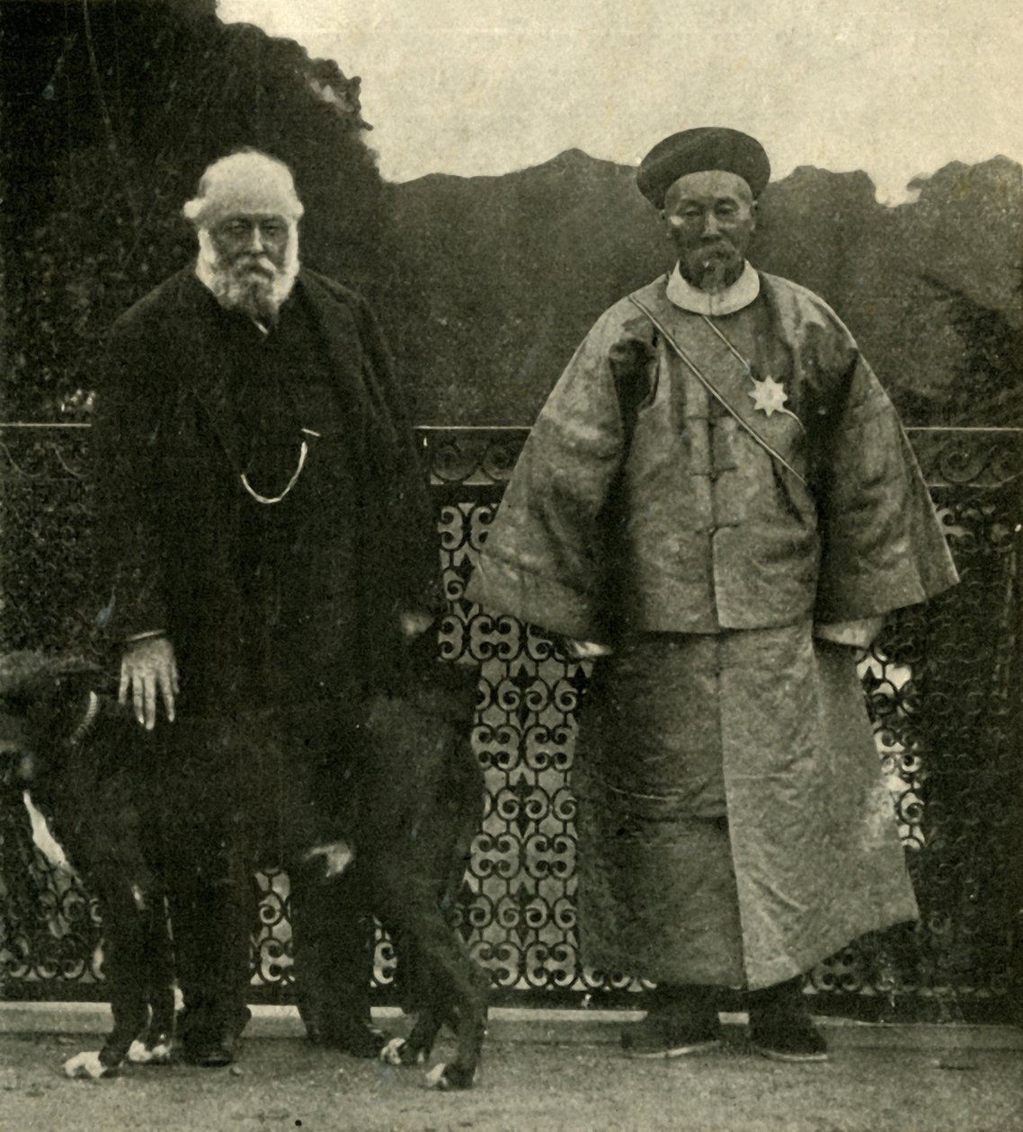 Lord Salisbury a Li Hung Chang, 1901. od Unbekannt