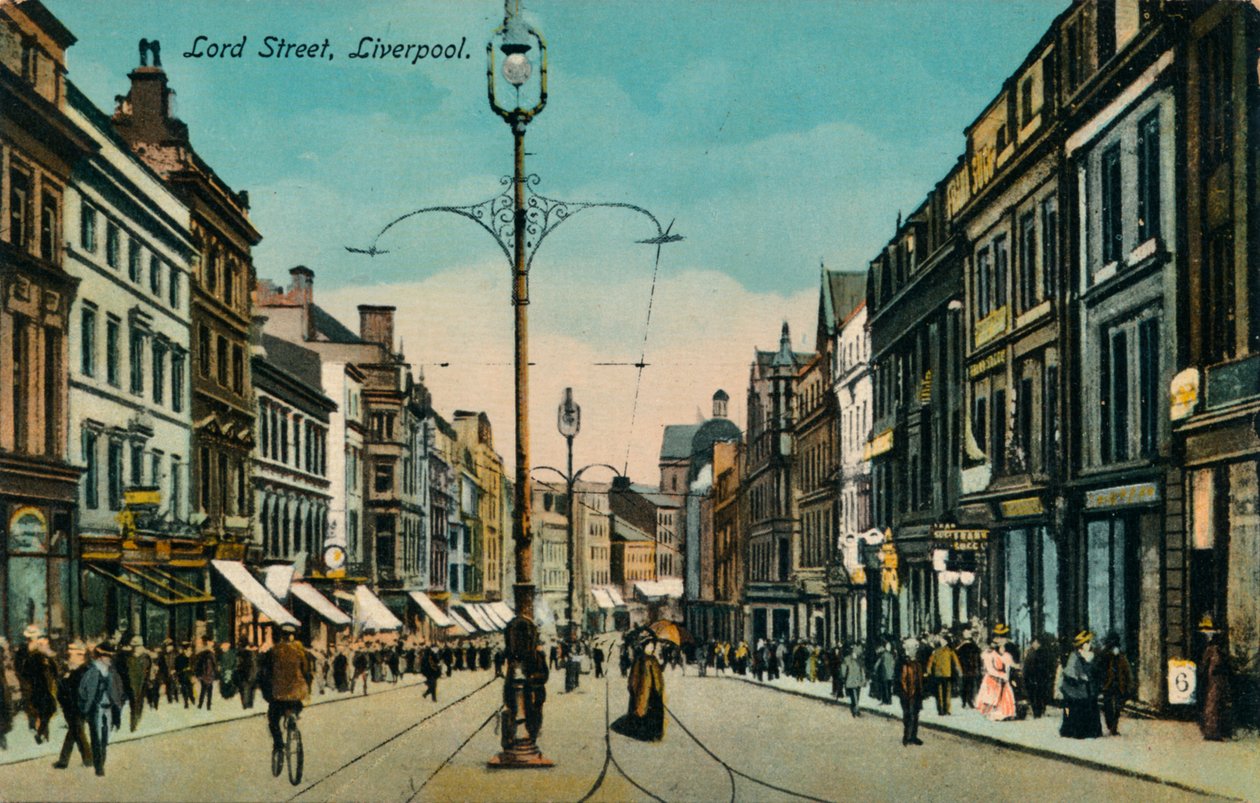 Lord Street, Liverpool, c1910 od Unbekannt