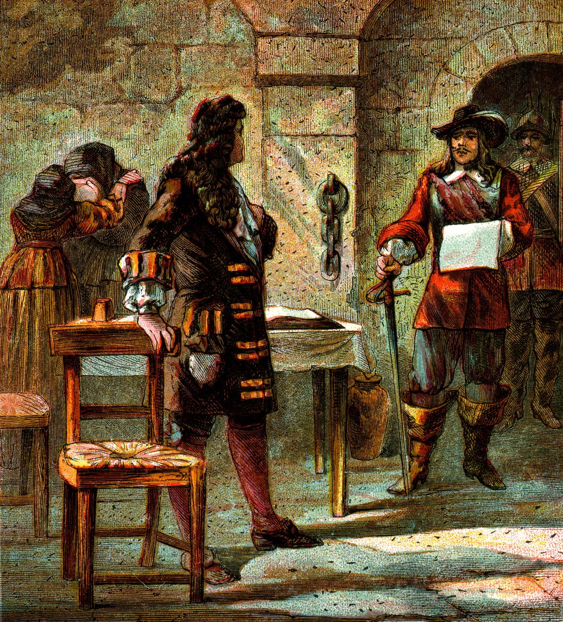 Lord William Russell odsouzený, 1683, c1850 od Unbekannt