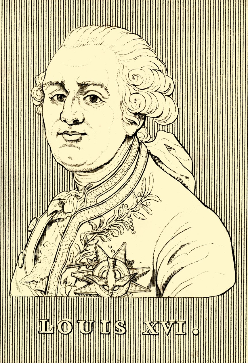 Ludvík XVI., 1754-1793, 1830. od Unbekannt