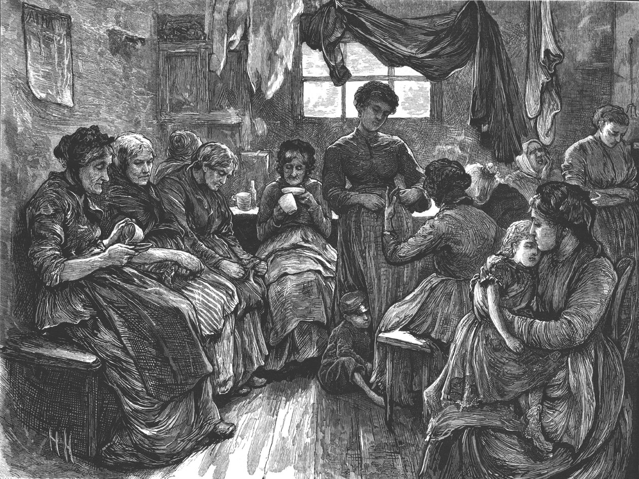 Low Lodging House, St. Giless, 1872 od Unbekannt