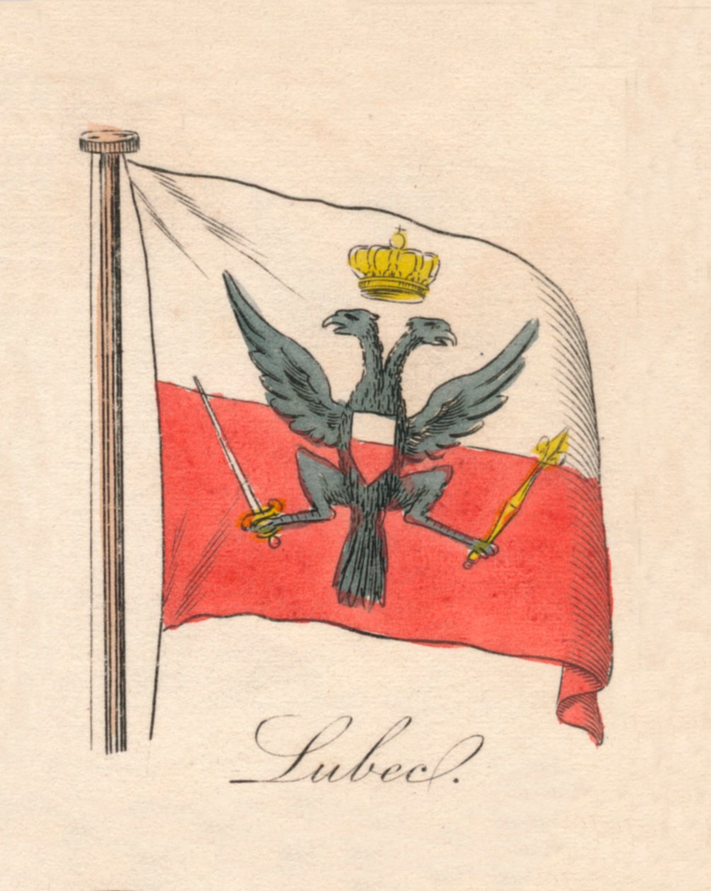 Lubec, 1838 od Unbekannt