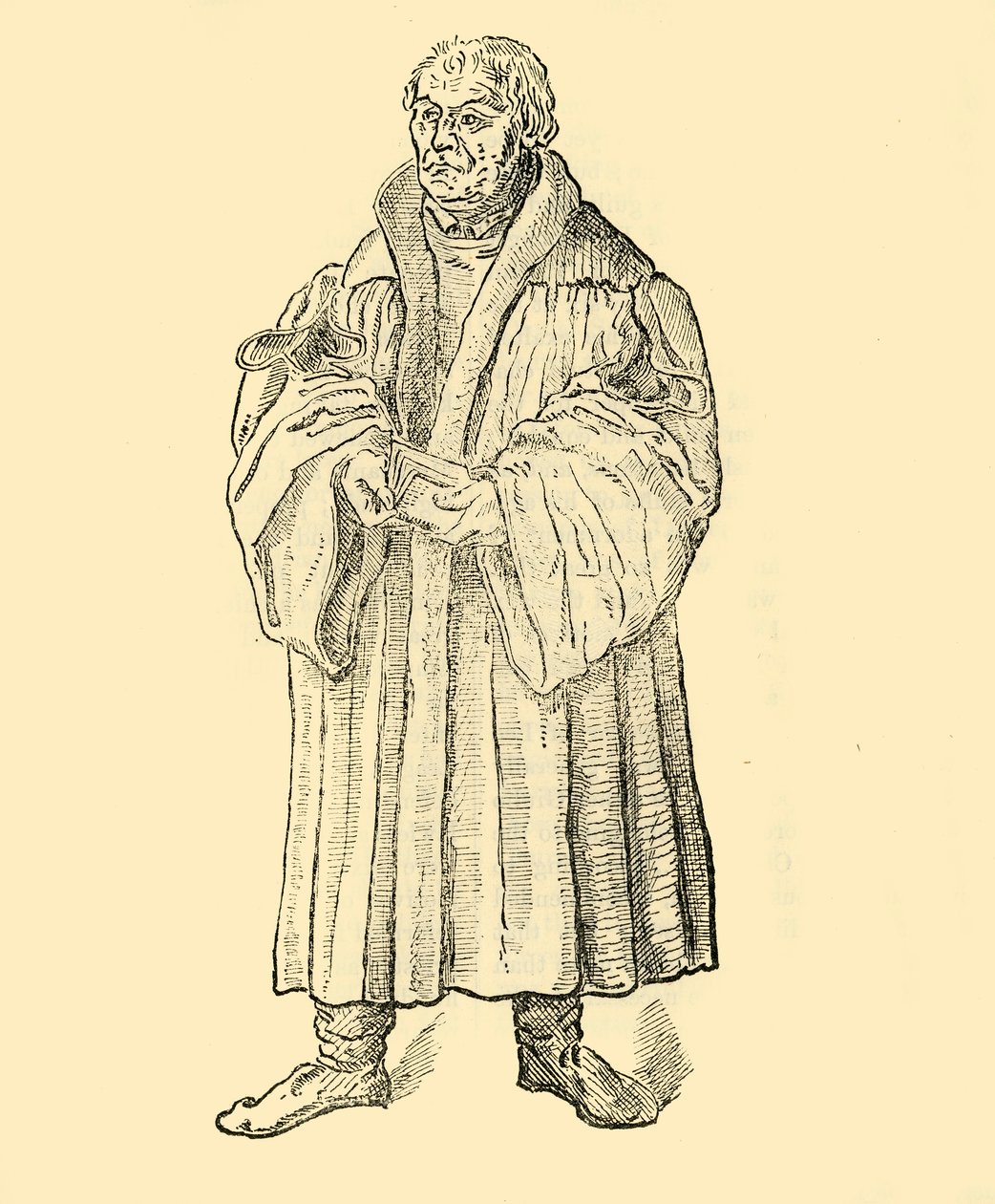 Luther Preaching, c1500-1520, 1890. od Unbekannt