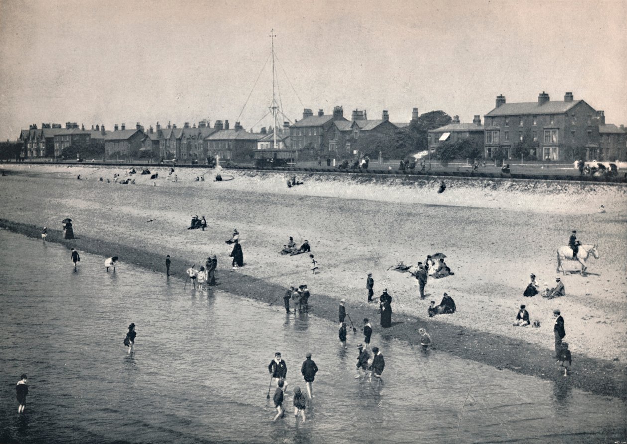 Lytham - Z mola, 1895 od Unbekannt