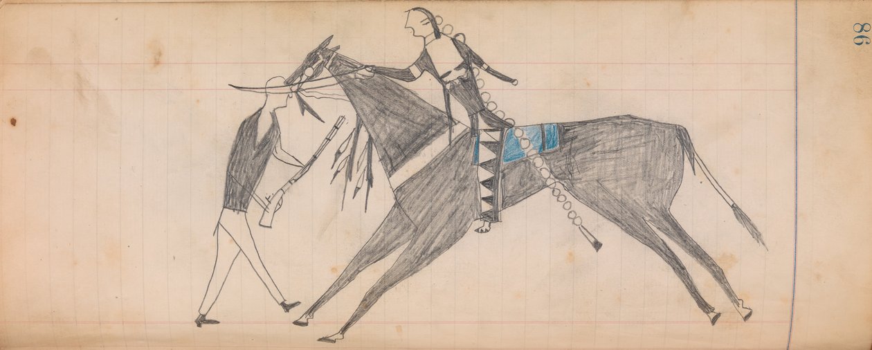 Maffet Ledger: Kresba, ca. 1874-81. od Unbekannt