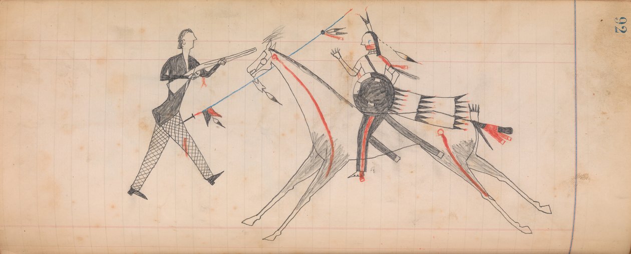 Maffet Ledger: Kresba, ca. 1874-81. od Unbekannt