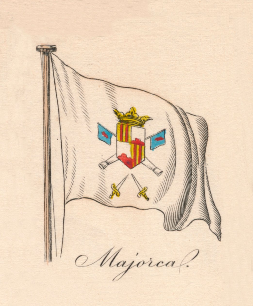 Mallorca, 1838 od Unbekannt