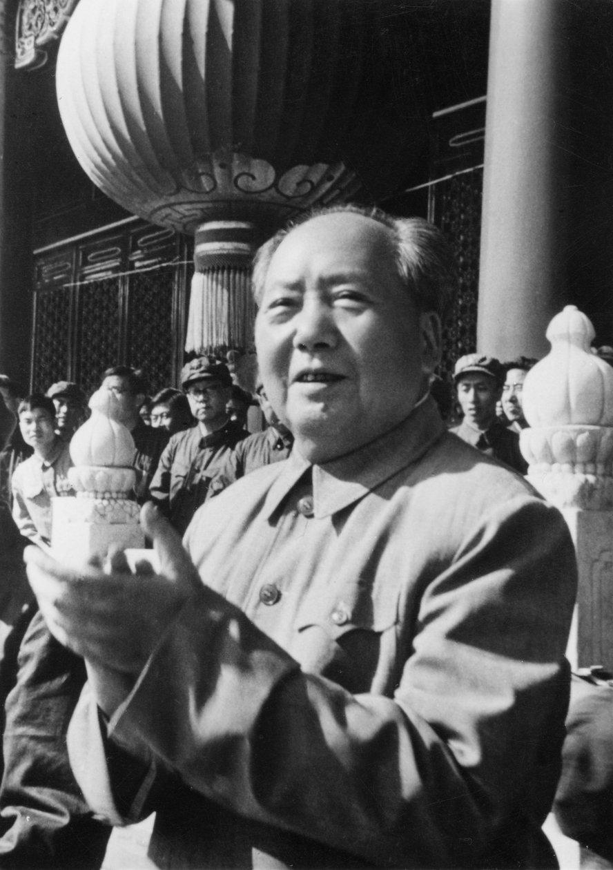 Mao Ce-tung, čínský komunistický revolucionář a vůdce, c 1970 od Unbekannt