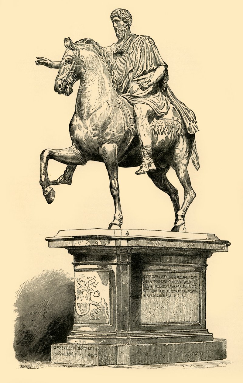 Marcus Aurelius, 1890. od Unbekannt
