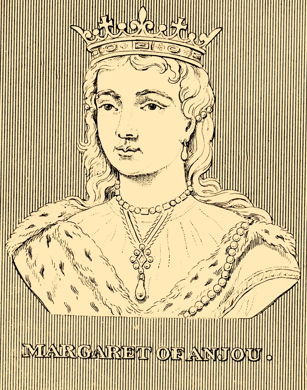 Markéta z Anjou, 1430-1482, 1830. od Unbekannt