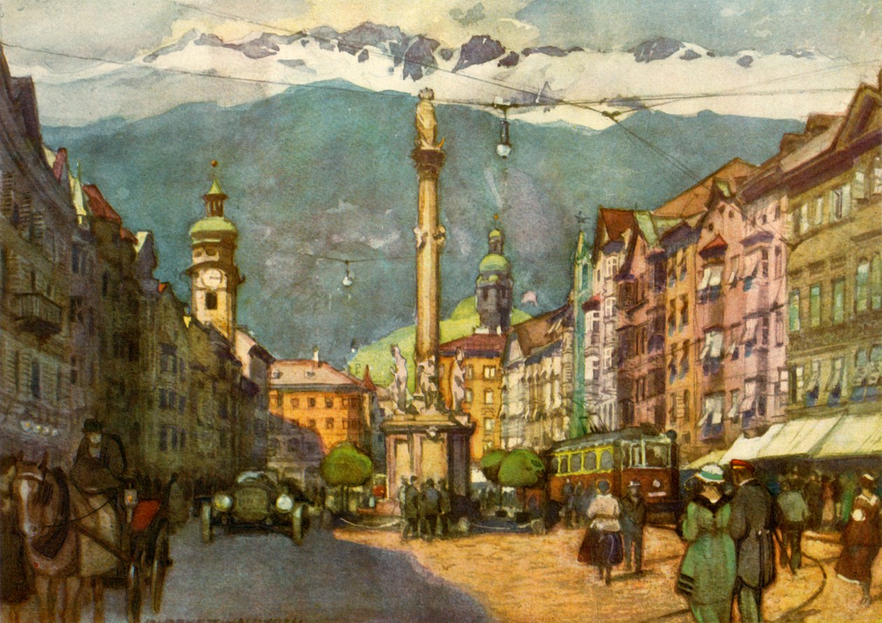 Maria Theresienstrasse, c1929. od Unbekannt