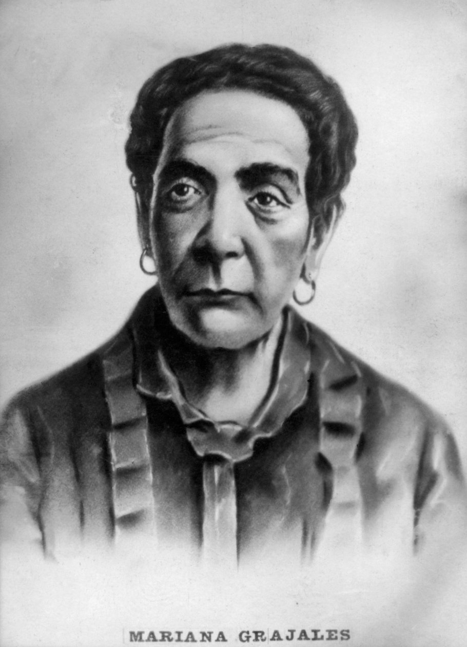 Mariana Grajales Coello 1808-1893, matka Kuby, c1910 od Unbekannt
