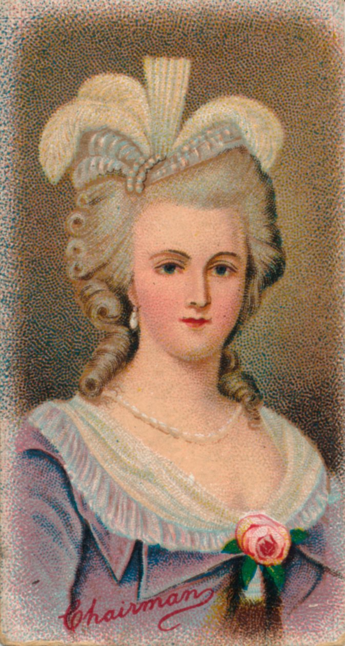 Marie Antoinetta 1755-1793, královna Francie, 1912 od Unbekannt