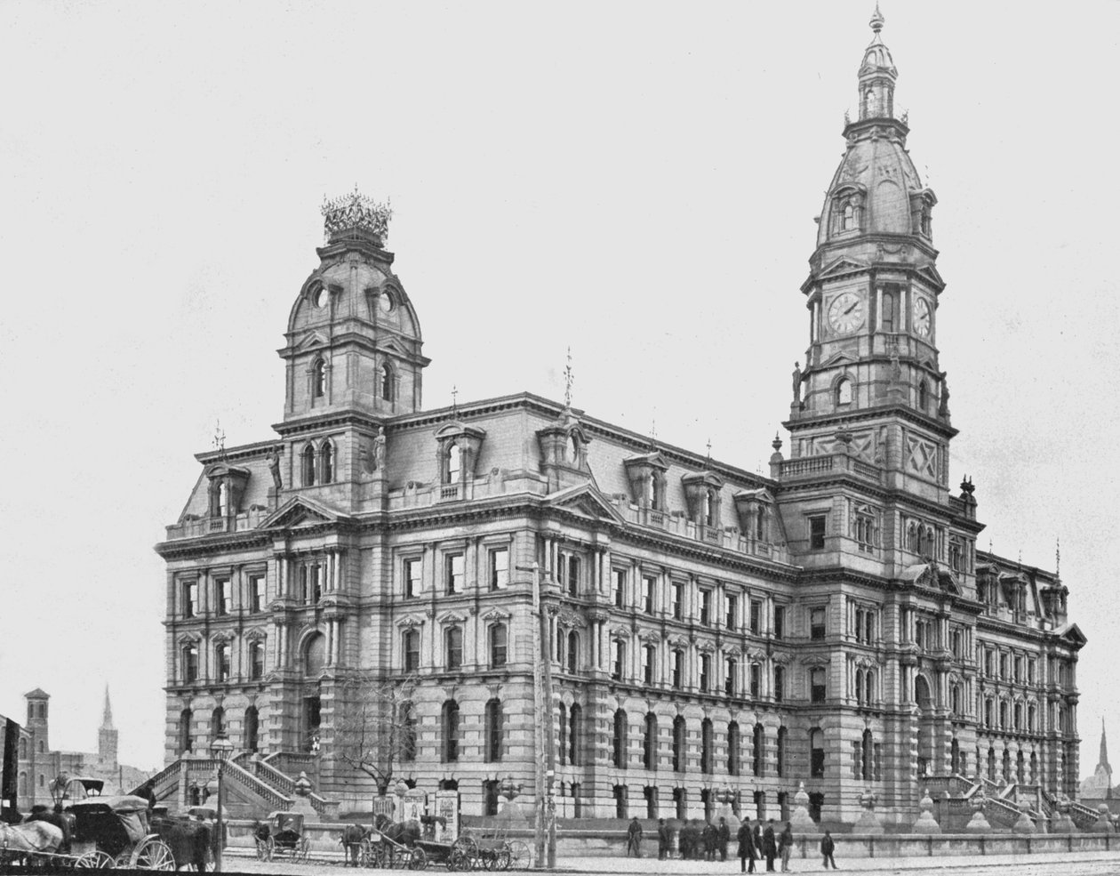 Marion County Courthouse, Indianapolis, USA, c1900. od Unbekannt
