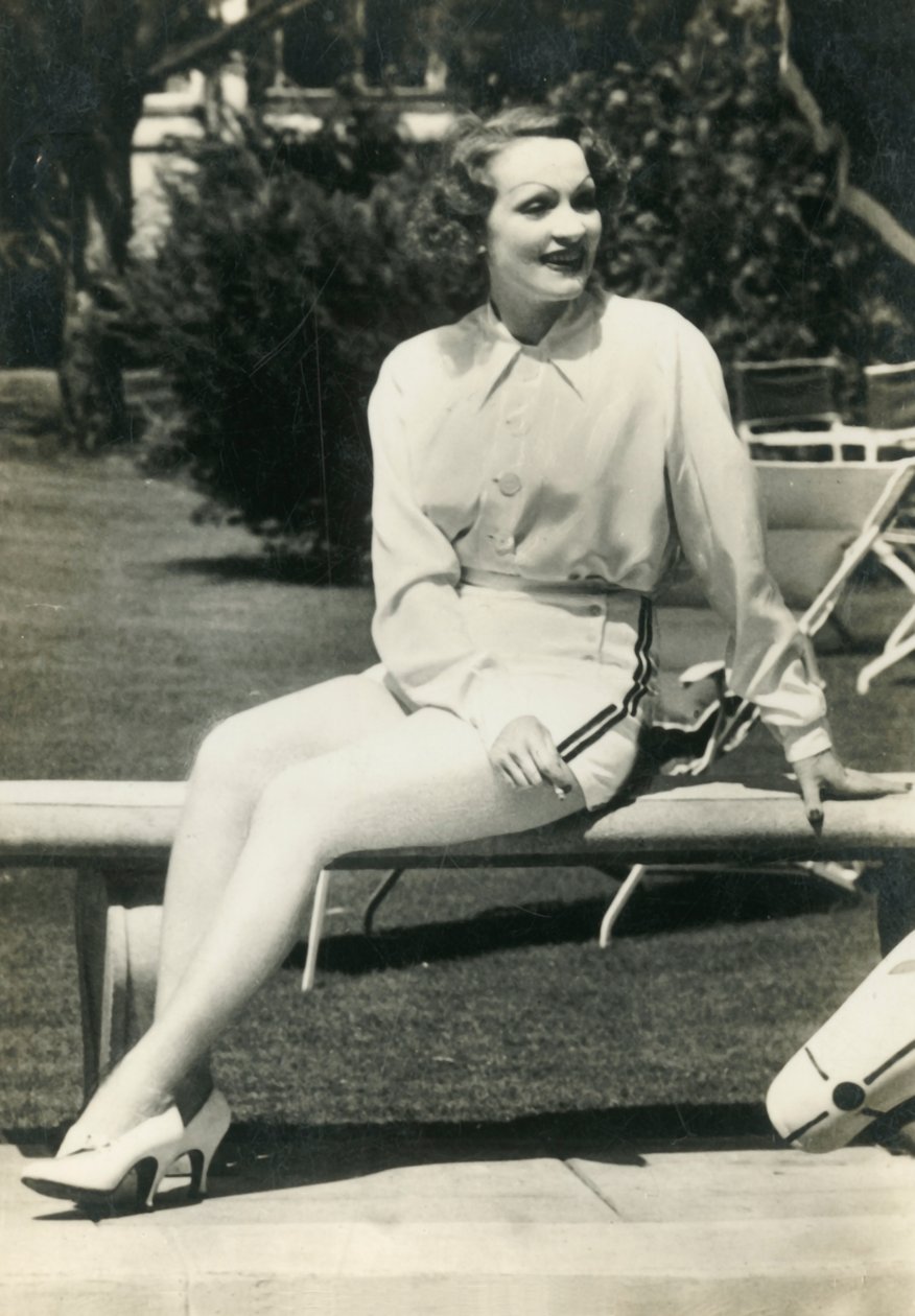 Marlene Dietrich, 1938. od Unbekannt