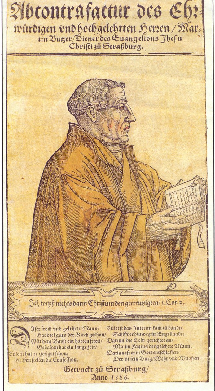 Martin Bucer 1491-1551 od Unbekannt