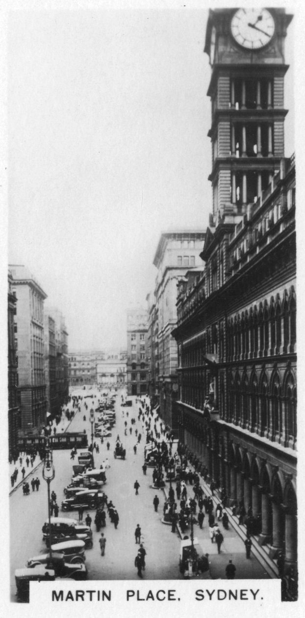 Martin Place, Sydney, 1928 od Unbekannt