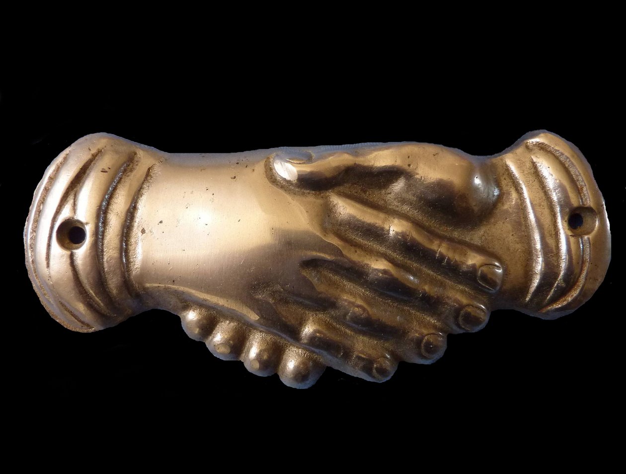 Zednářské podání ruky. Symbol, konec 19. století. od Unbekannt