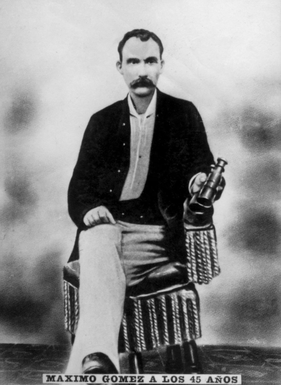 Maximo Gomez 1836-1905, 45 let, 1881 – 1910 od Unbekannt