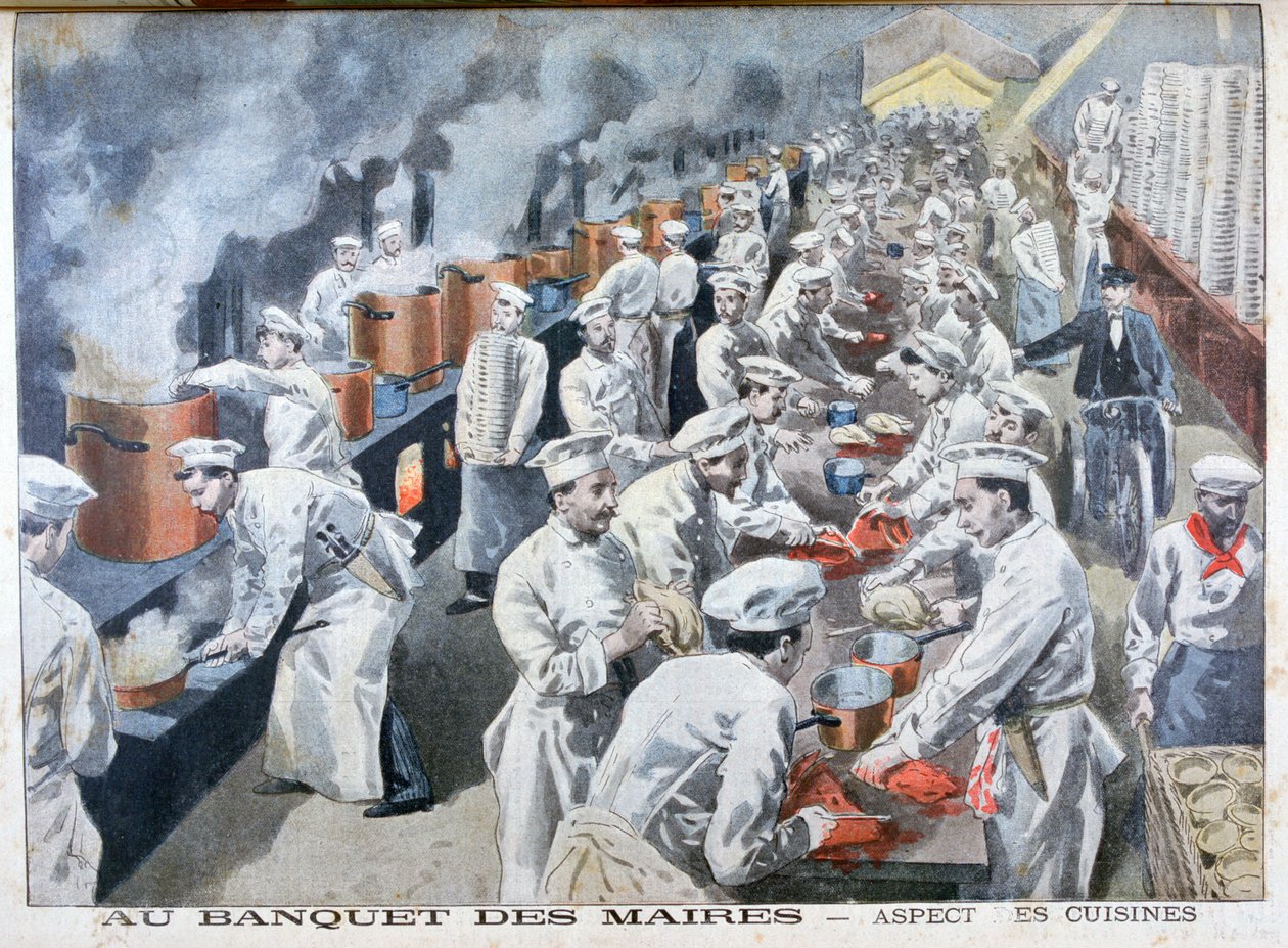 Banket starostů, Paříž, 1900 od Unbekannt