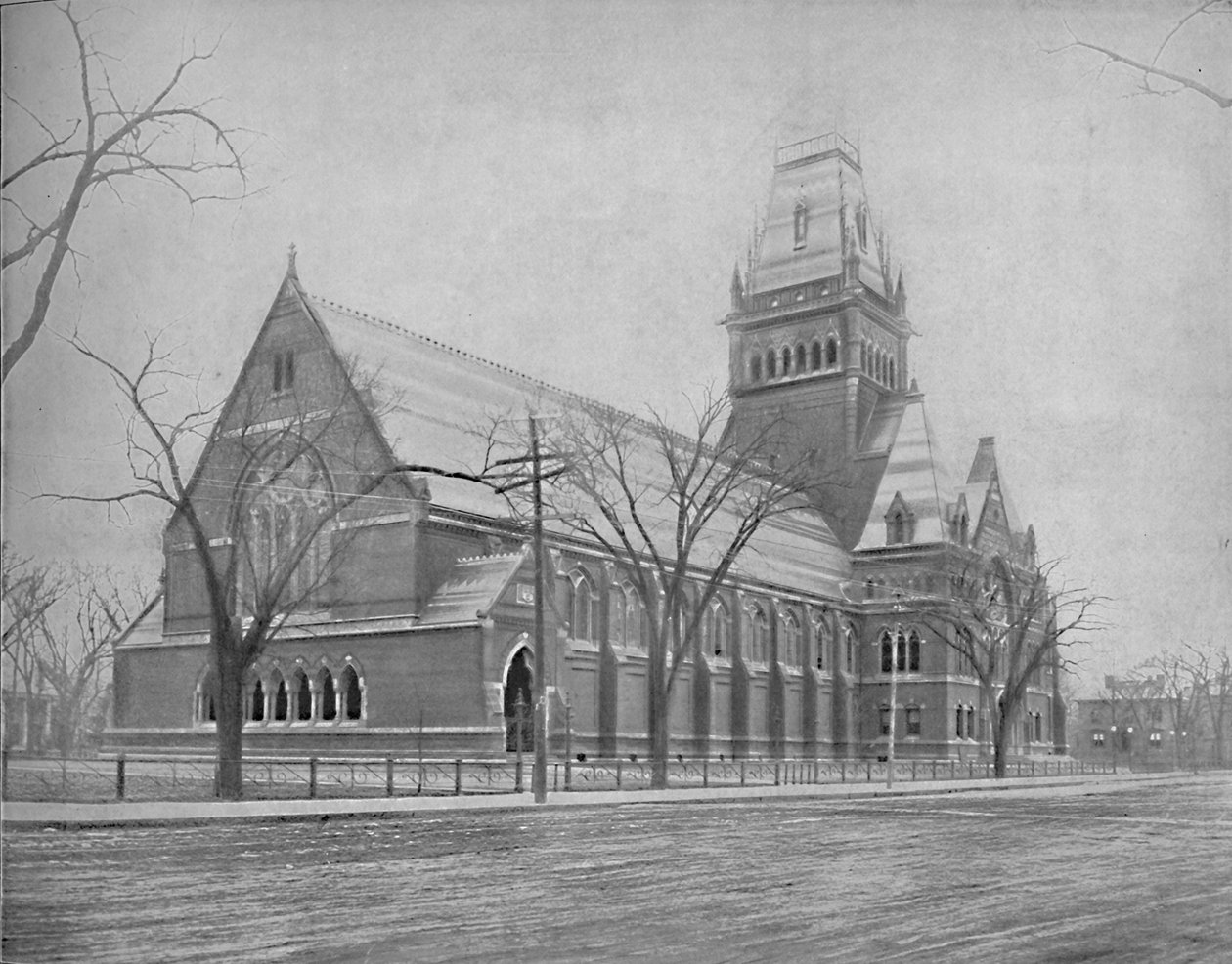 Memorial Hall, Cambridge, Mass., c1897. od Unbekannt