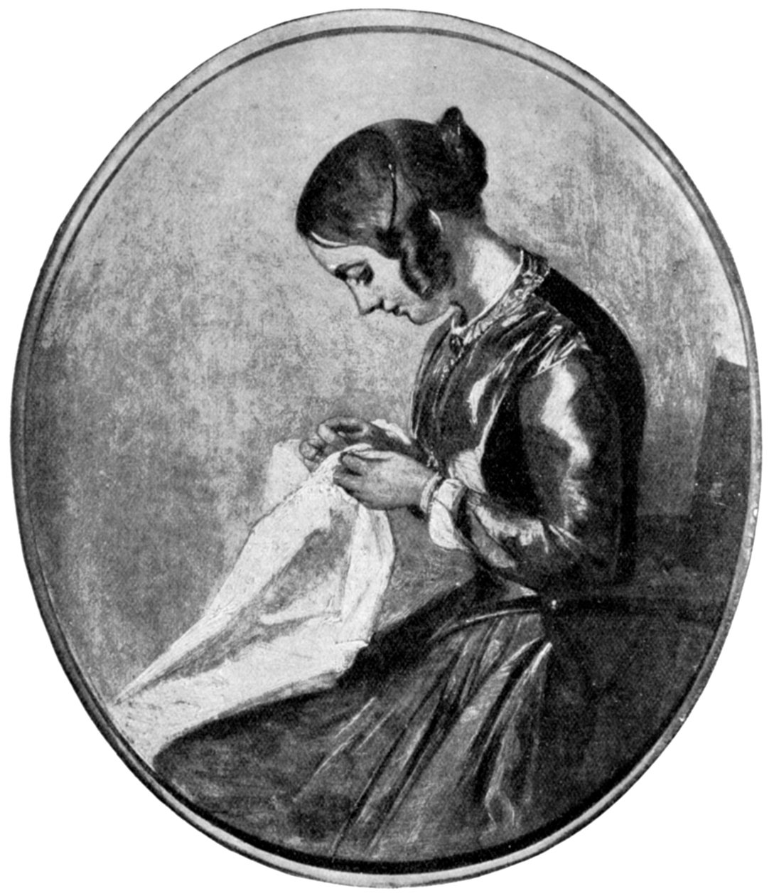 Slečna Georgina Hogarth, c1850 1912 od Unbekannt