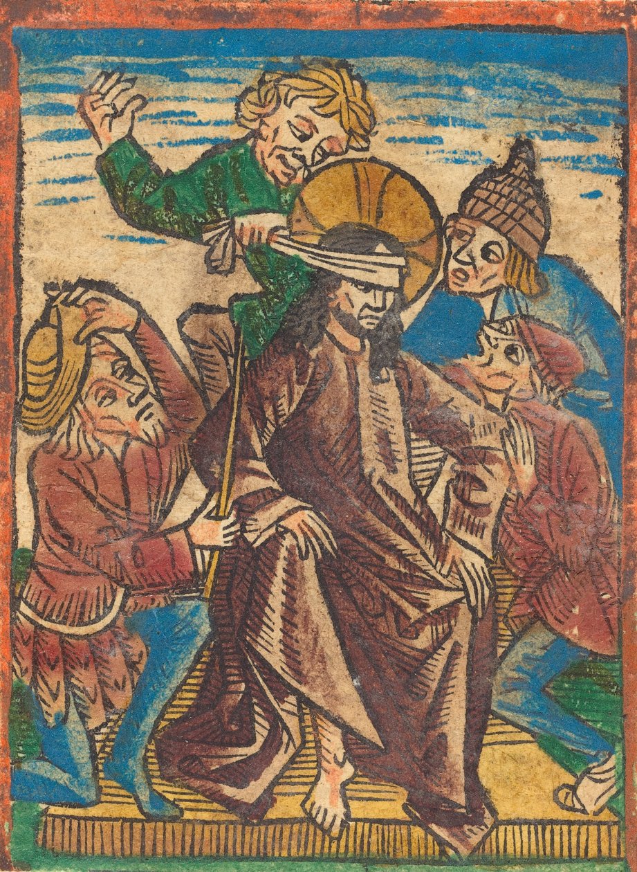 zesměšňování Krista, c. 1490. od Unbekannt