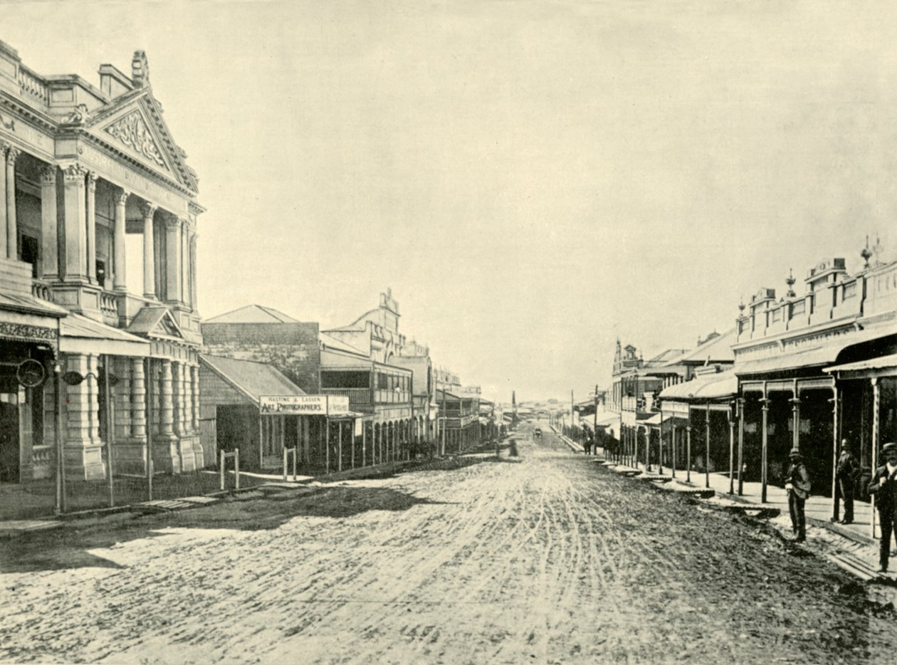 Mosman Street, Charters Towers, 1901. od Unbekannt