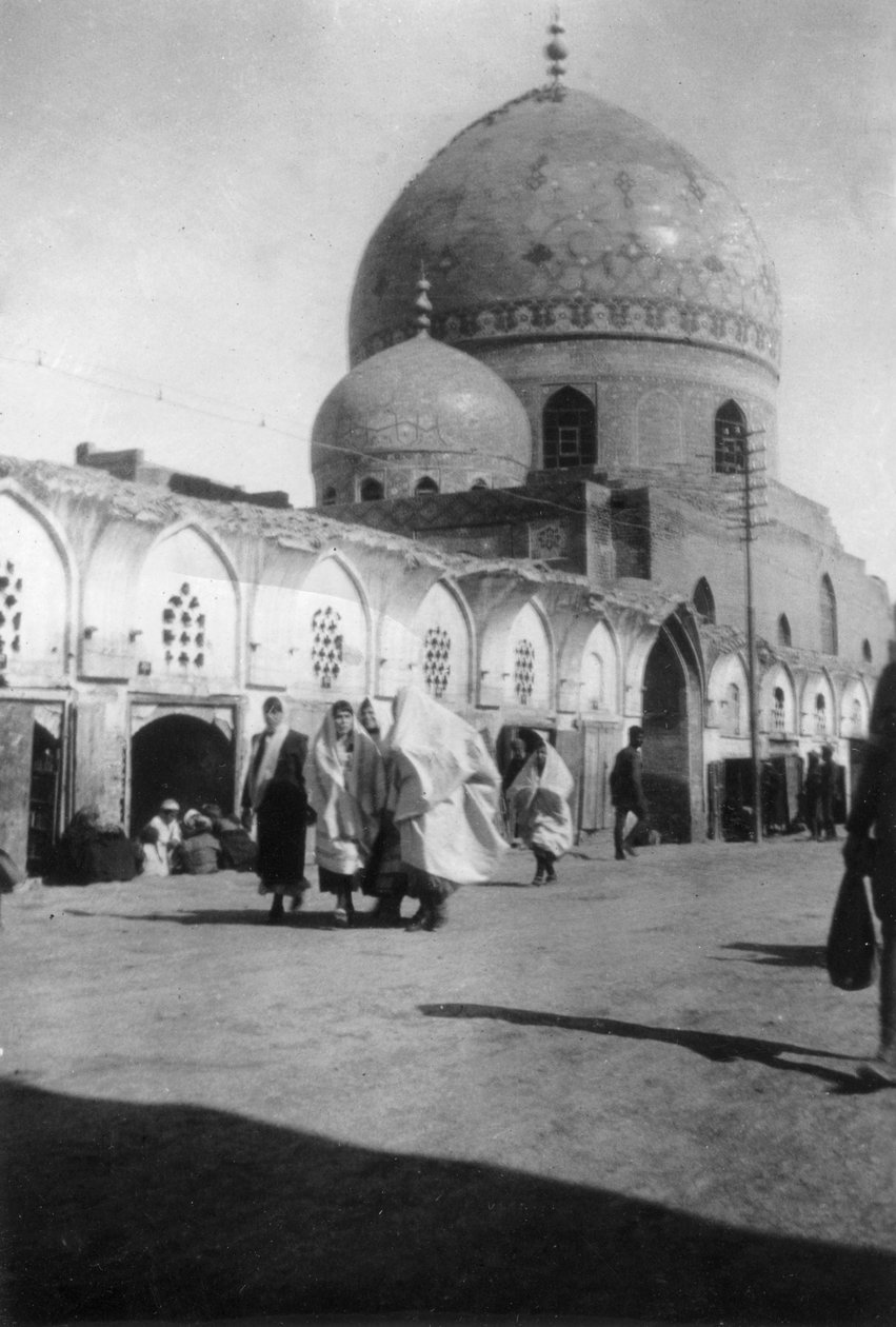 Mešita na Nové ulici, Bagdád, Irák, 1917-1919 od Unbekannt