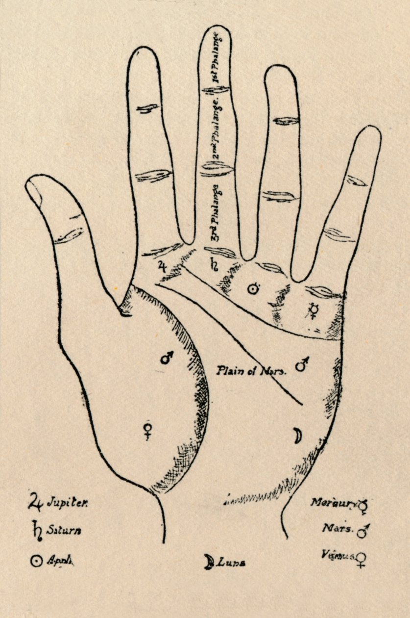 Mounts and Falanges, 1912 od Unbekannt