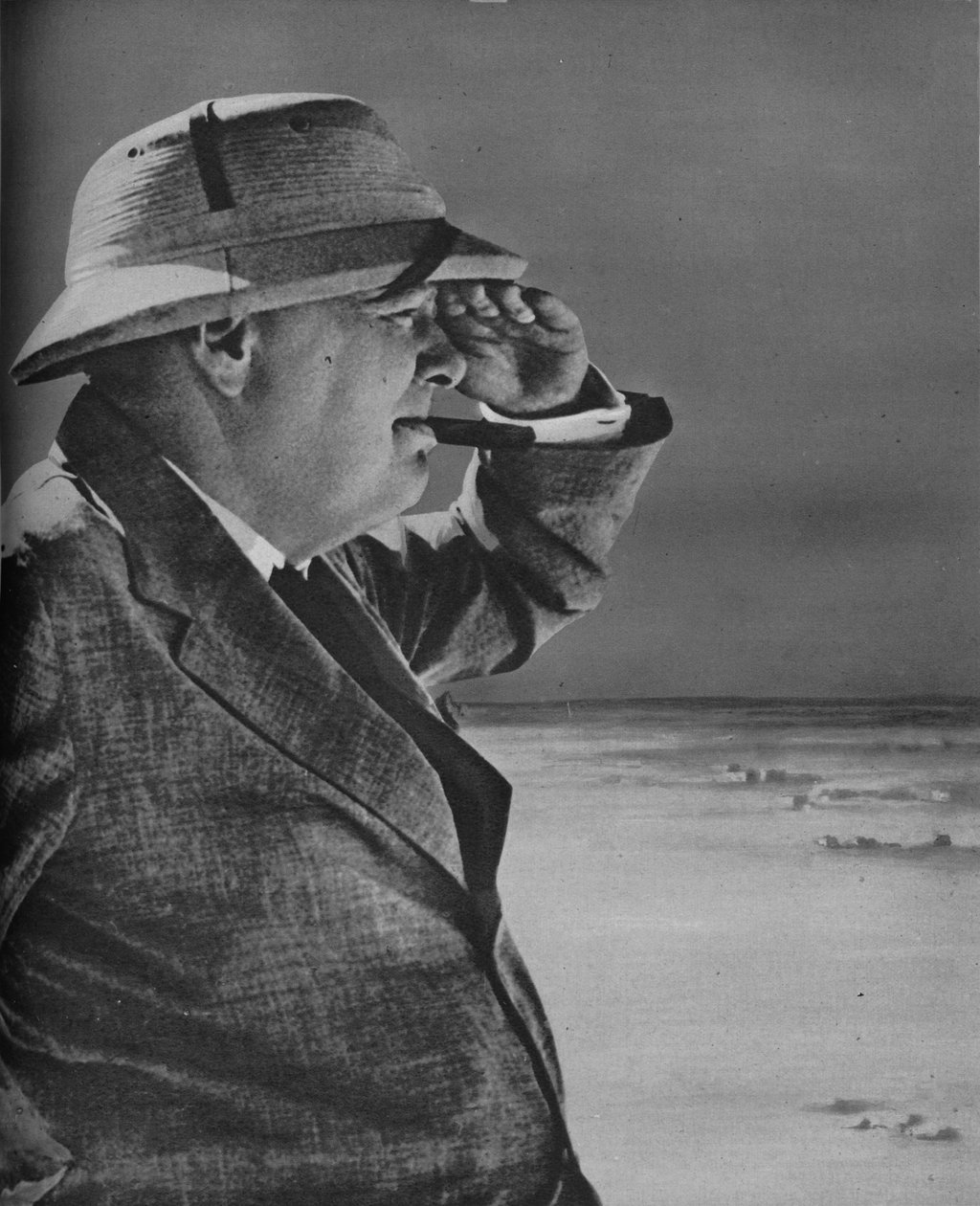 Pan Churchill Spies the Enemy, 1943. od Unbekannt