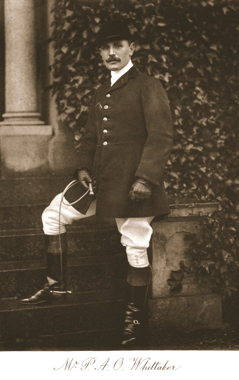 Pan P.A.O. Whittaker, 1911. od Unbekannt