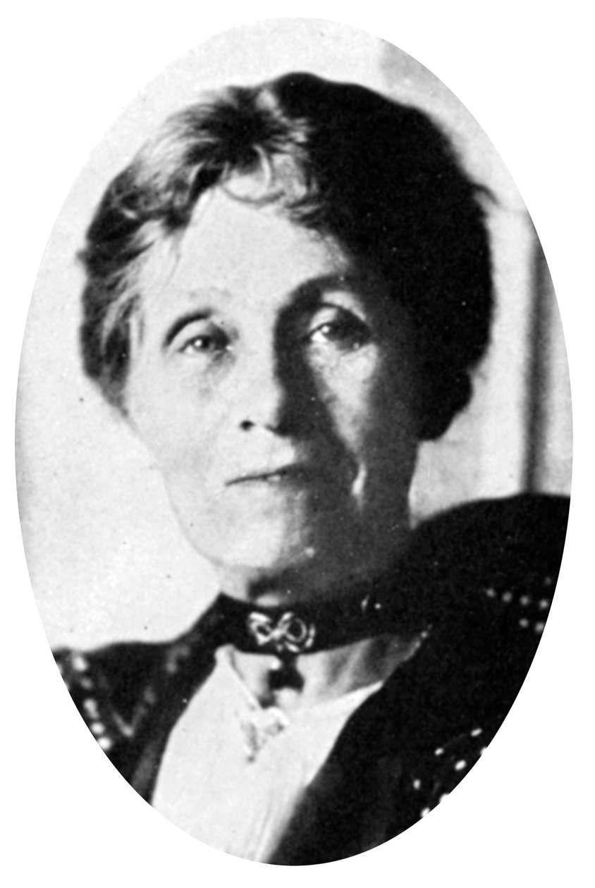 Paní Emmeline Pankhurst, anglická sufražetka, začátek 20. století od Unbekannt