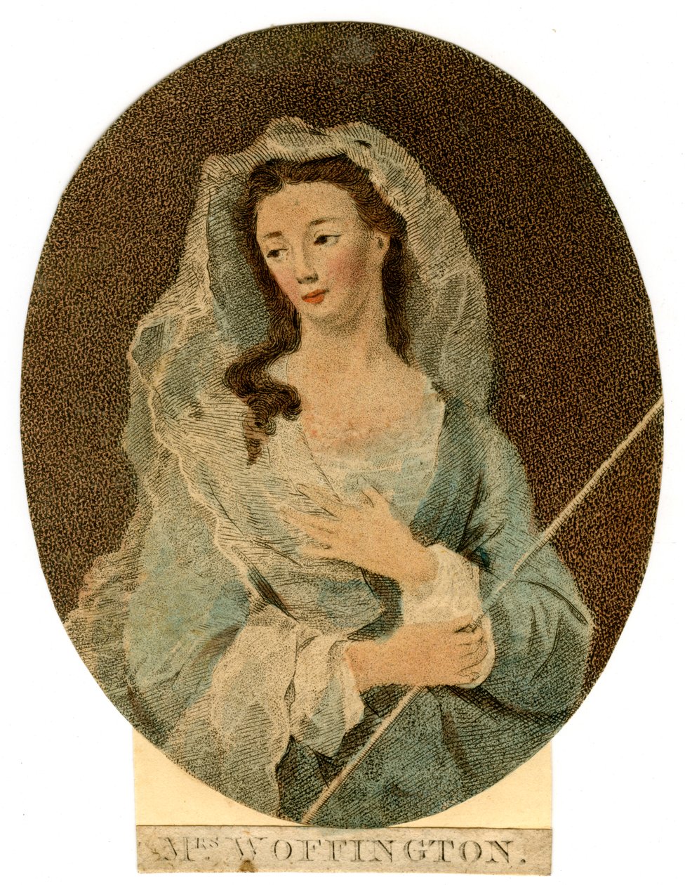 Paní Woffingtonová, c1760 od Unbekannt