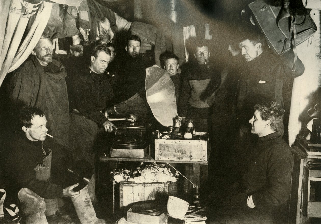 Hudba v chatě, c1908, 1909. od Unbekannt