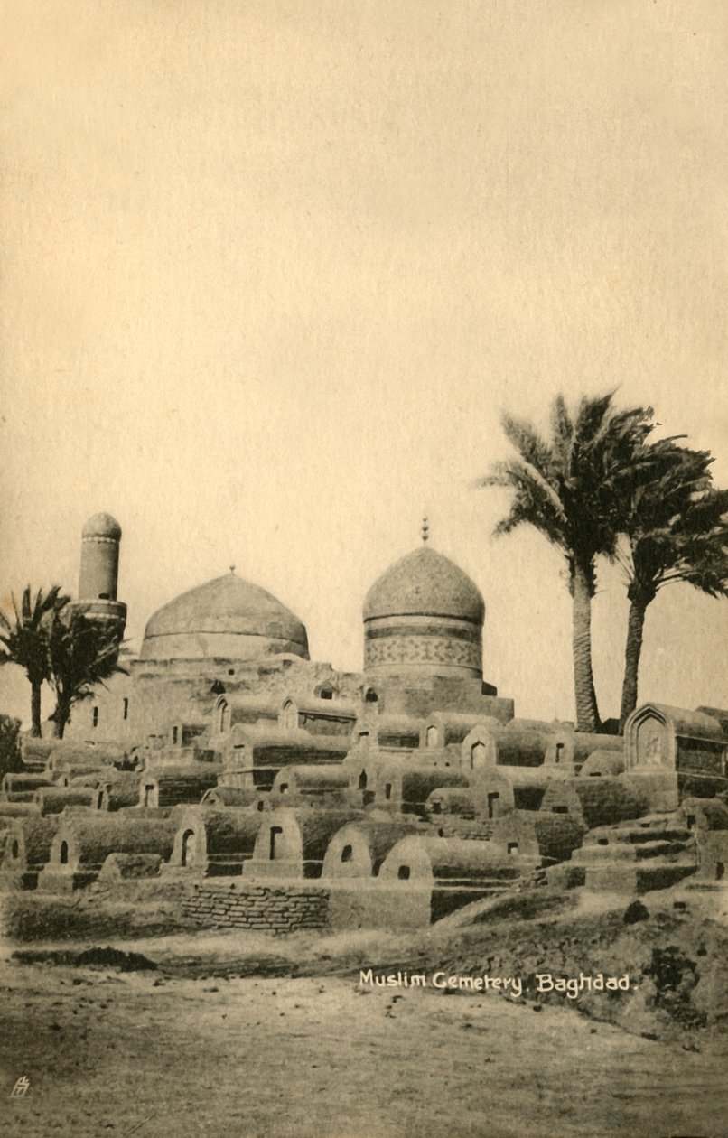 Muslimský hřbitov, Bagdád, c1918-c1939. od Unbekannt
