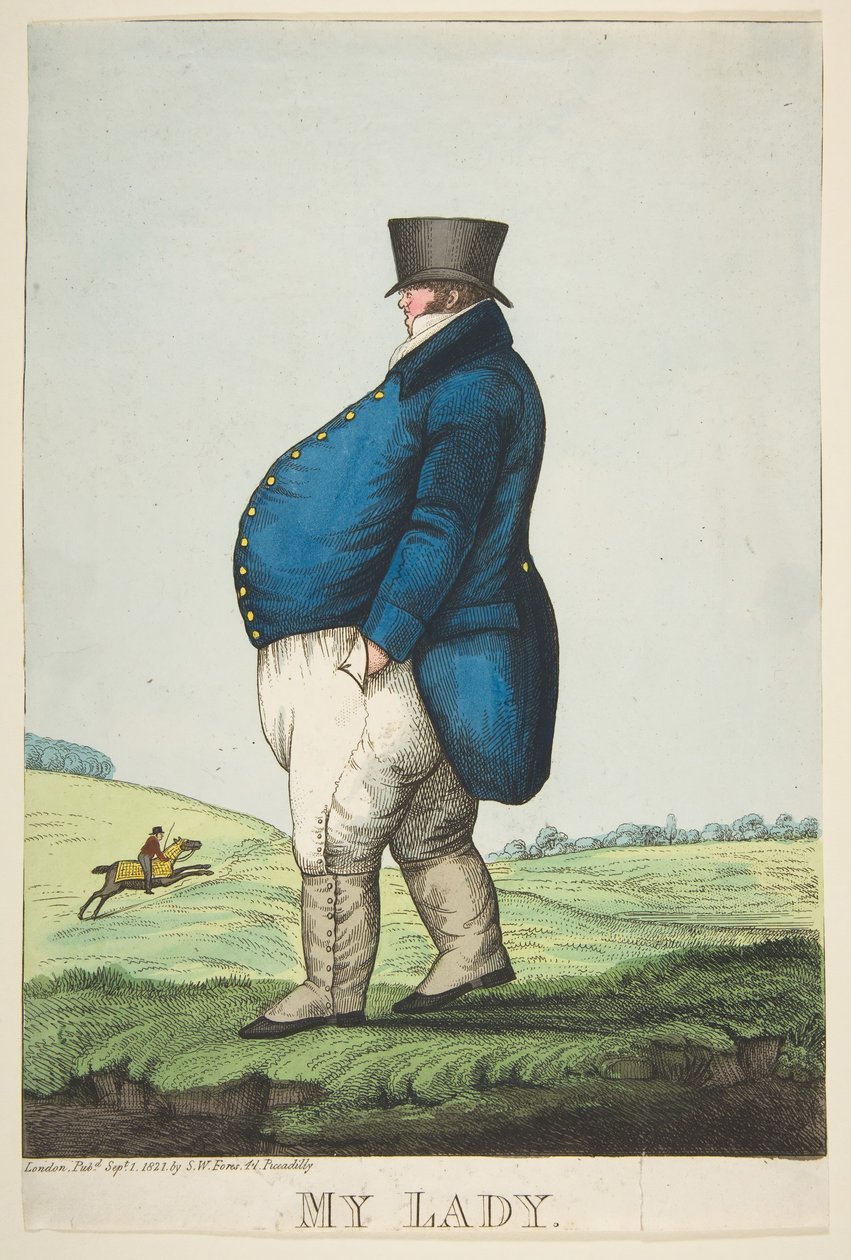 Má paní, 1. září 1821. od Unbekannt