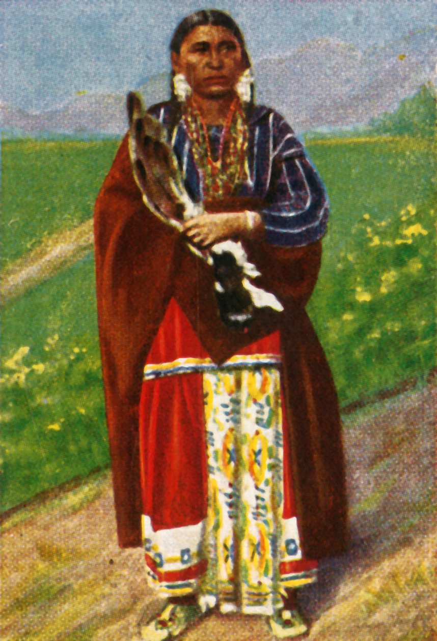 Indiánská žena, c1928. od Unbekannt