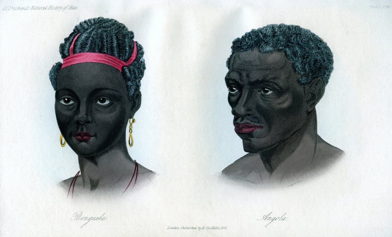 Rodáci z Benguely a Angoly, 1848 od Unbekannt
