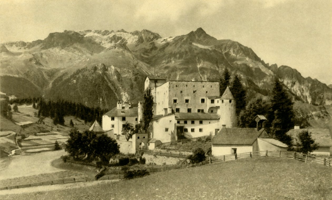 Hrad Naudersberg, Nauders, Rakousko, c1935. od Unbekannt