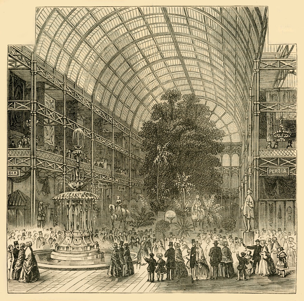 Loď Velké výstavy z roku 1851, c1876. od Unbekannt