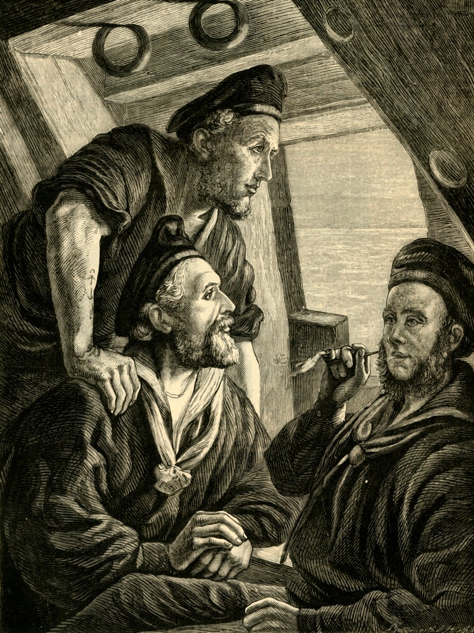 Nearing Home, 1881. od Unbekannt