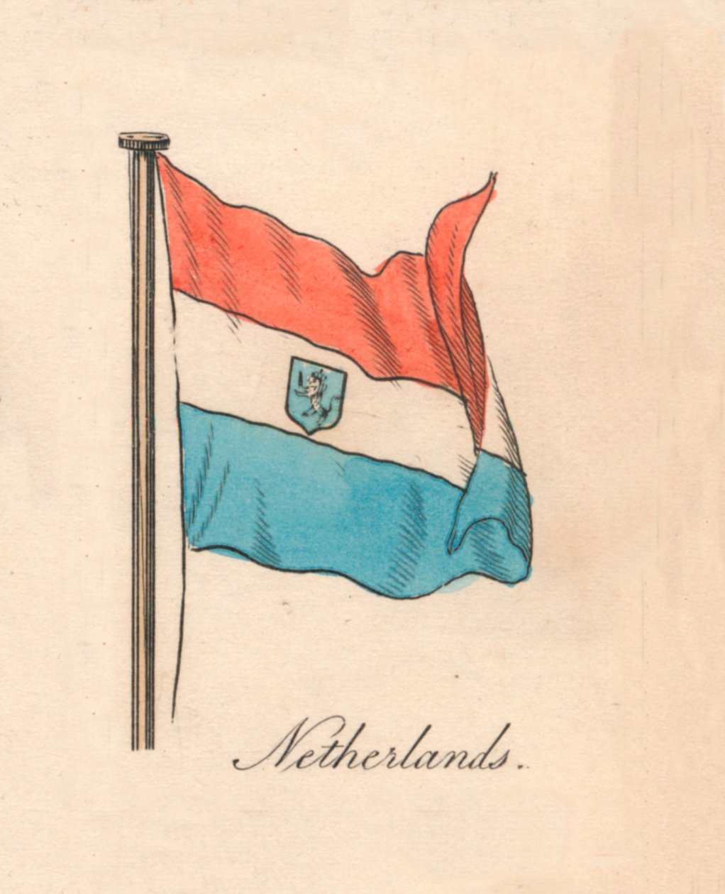 Nizozemsko, 1838 od Unbekannt