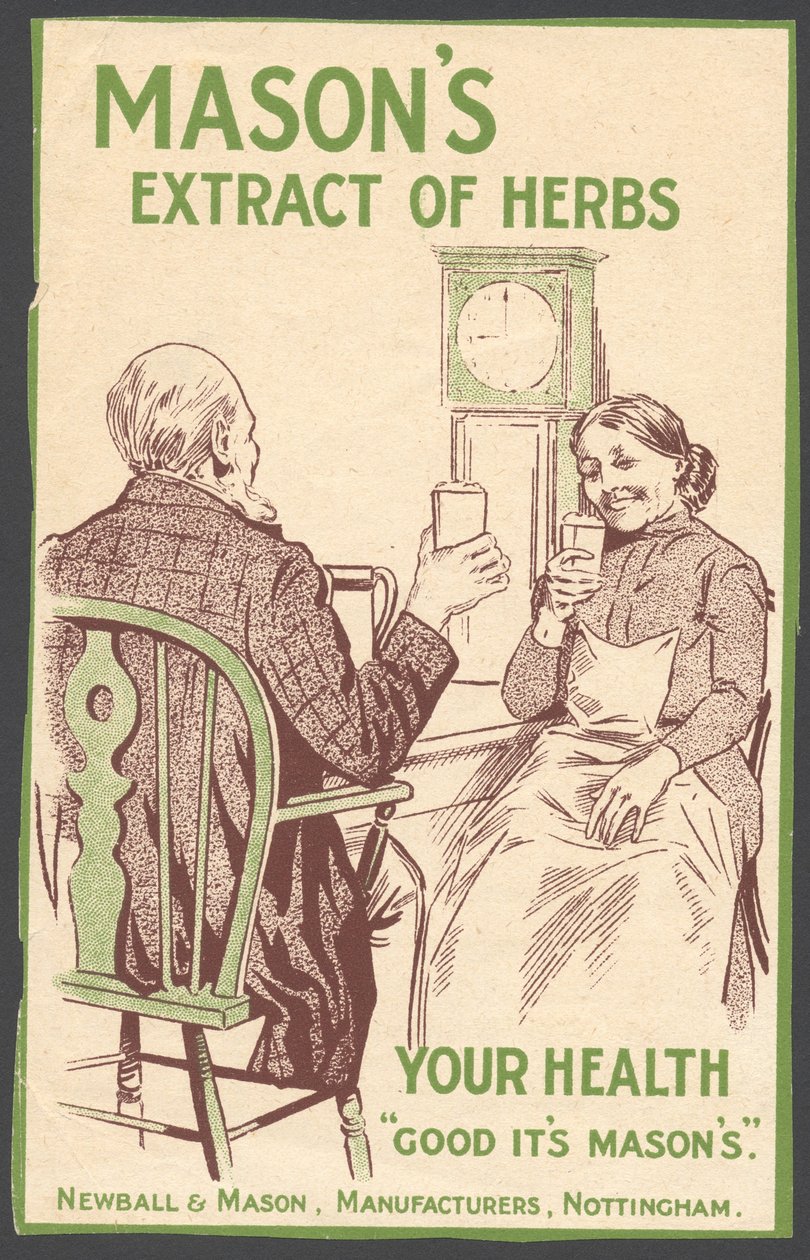 Newball and Mason Extract of Herbs, 1890s od Unbekannt